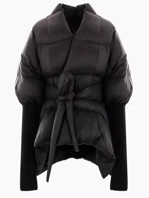 Women’s Black Batwing Duvet Down Jacket