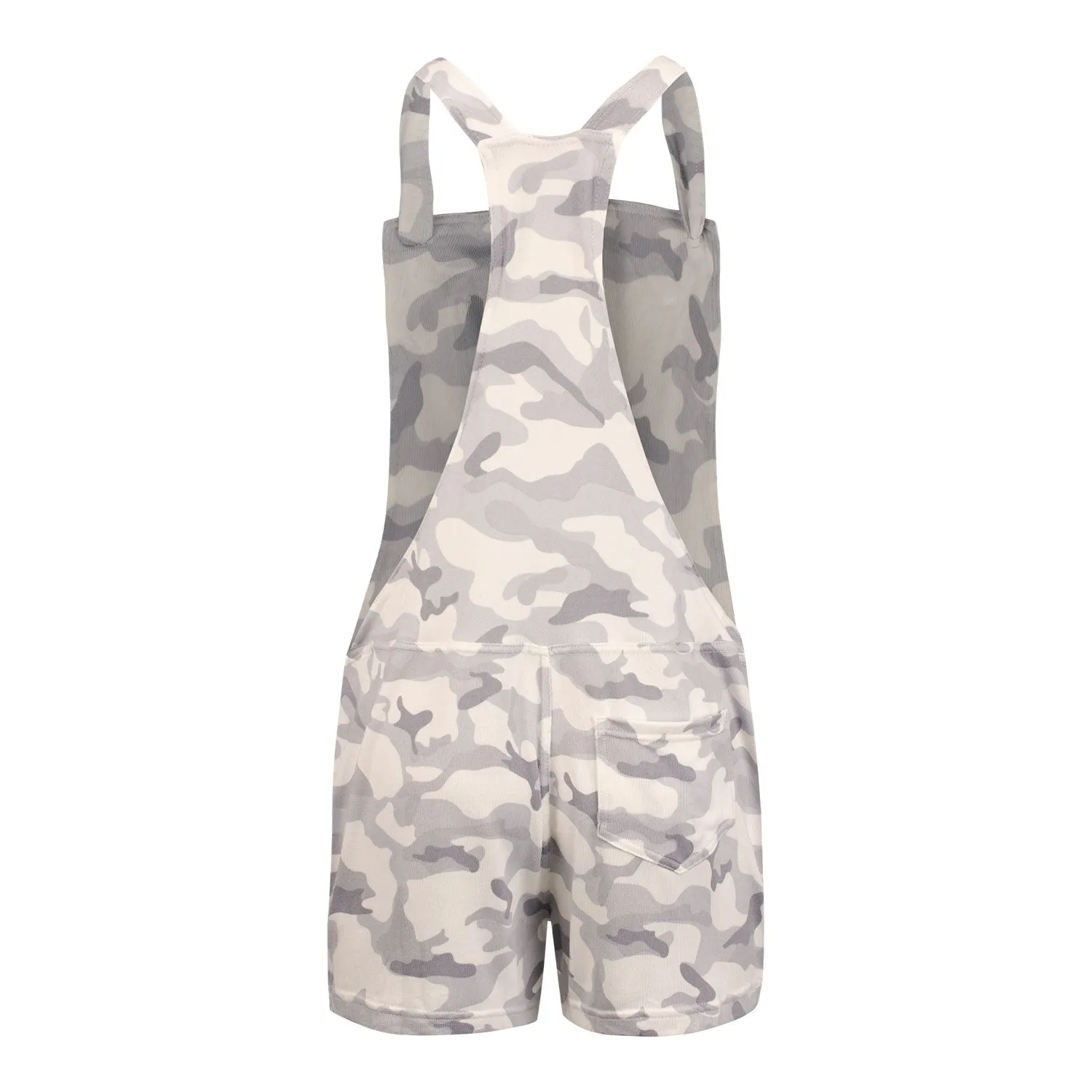 Women's Concepts Sport USA Composite Grey Camo Overall