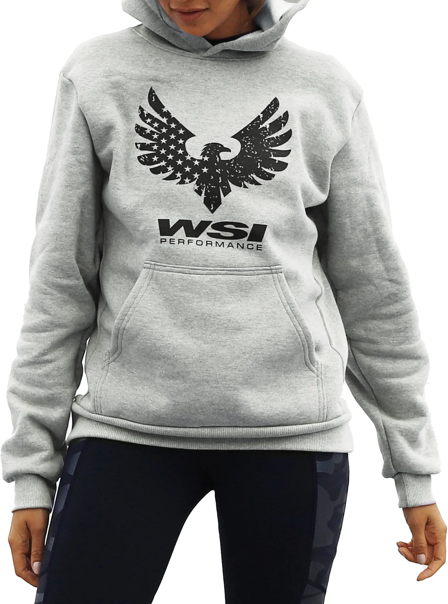 Women's Flag Heavy Weight Fleece Hoodie