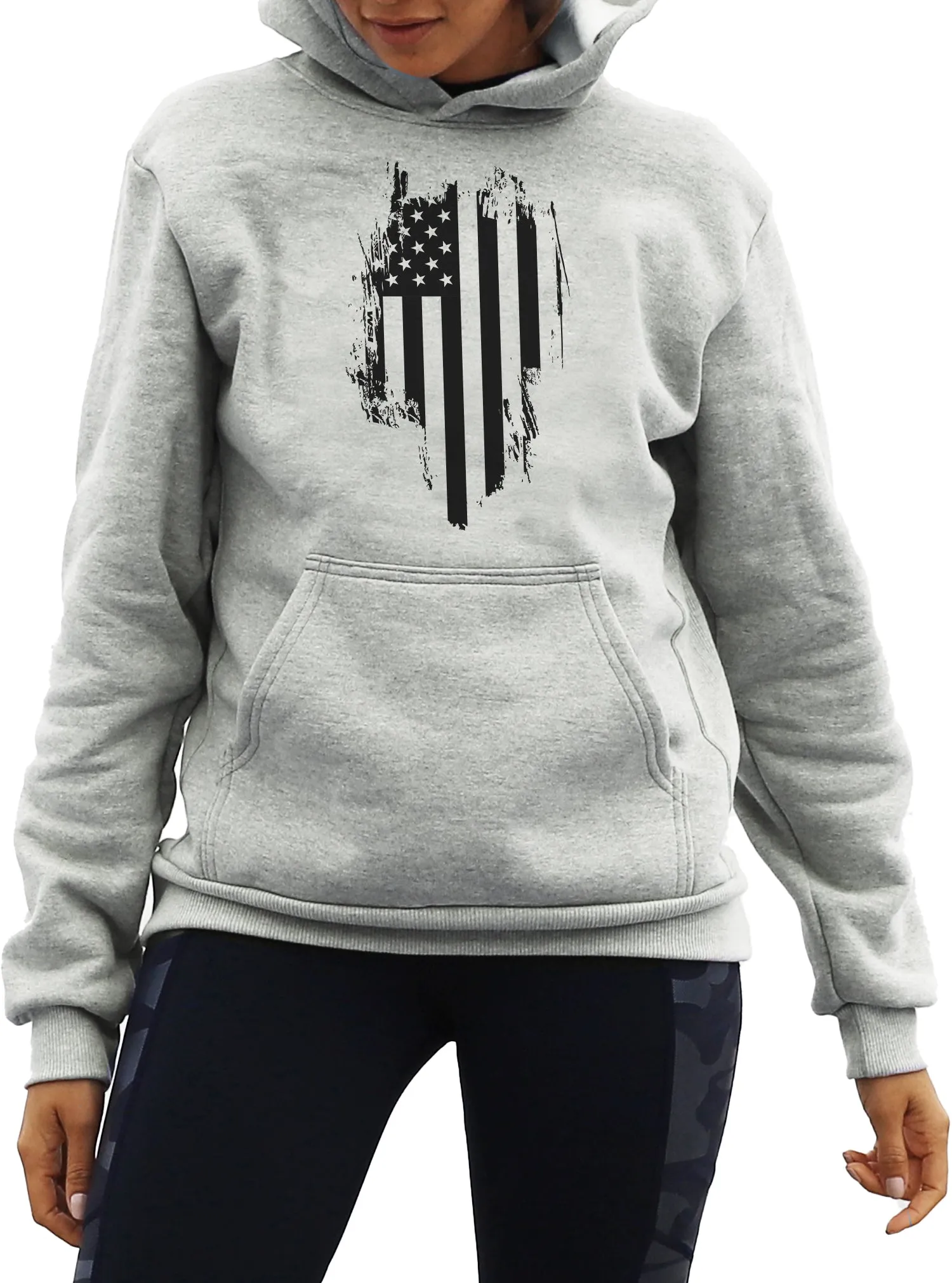 Women's Flag Heavy Weight Fleece Hoodie