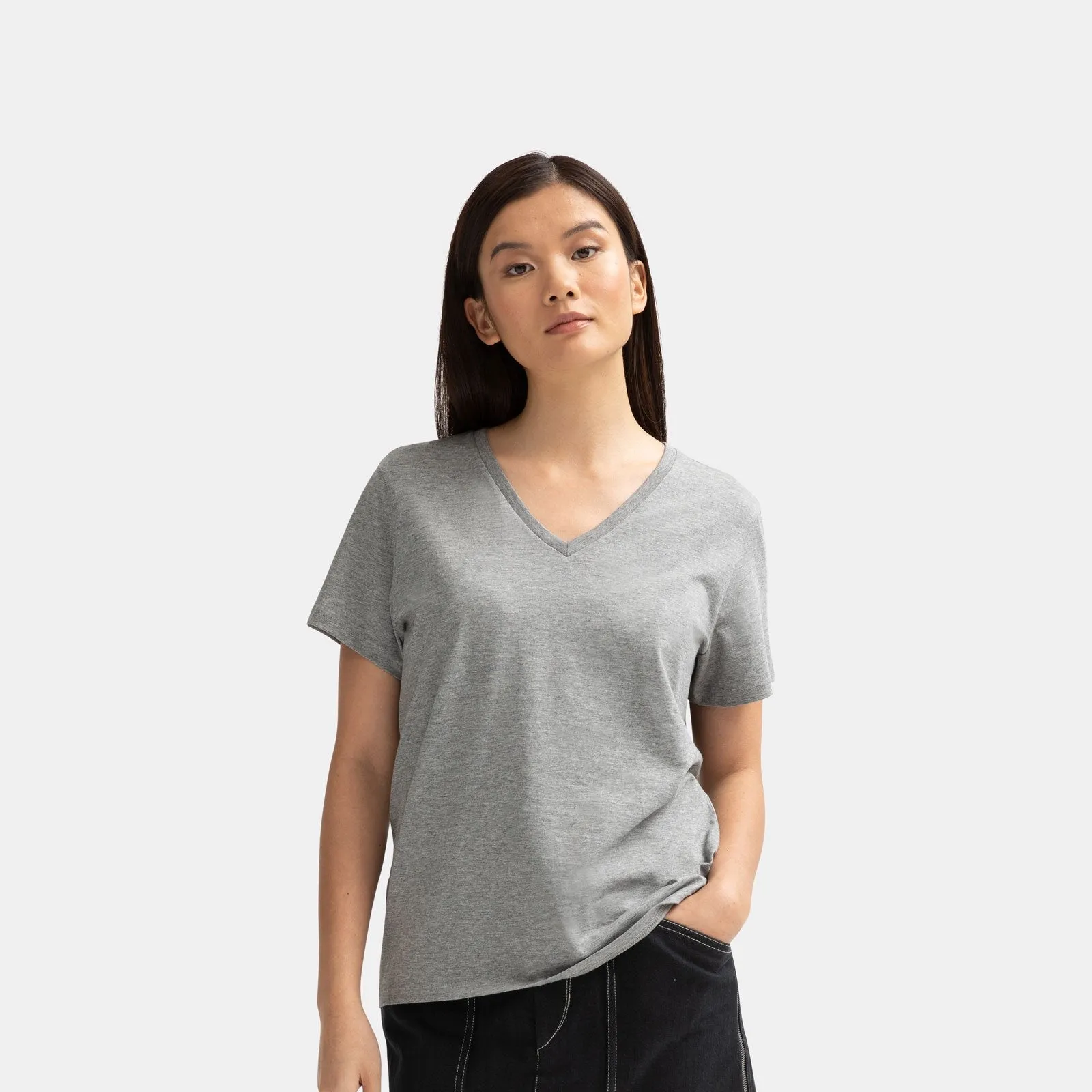 Women's V-Neck T-Shirt & Sweatpants 2-Pack